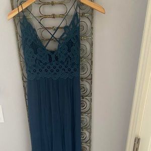 FREE PEOPLE LONG DRESS - worn once